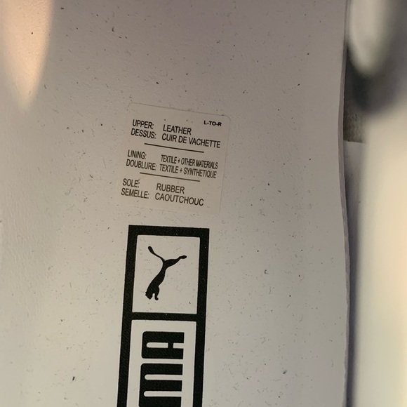 Puma Clyde OG 39196201 Mens Blue Suede Lace Up Lifestyle Sneakers Shoes Size: 9 - Picture 7 of 8